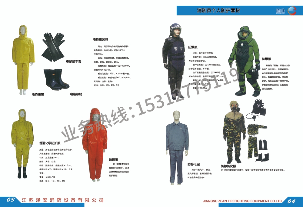 个人防护器系列