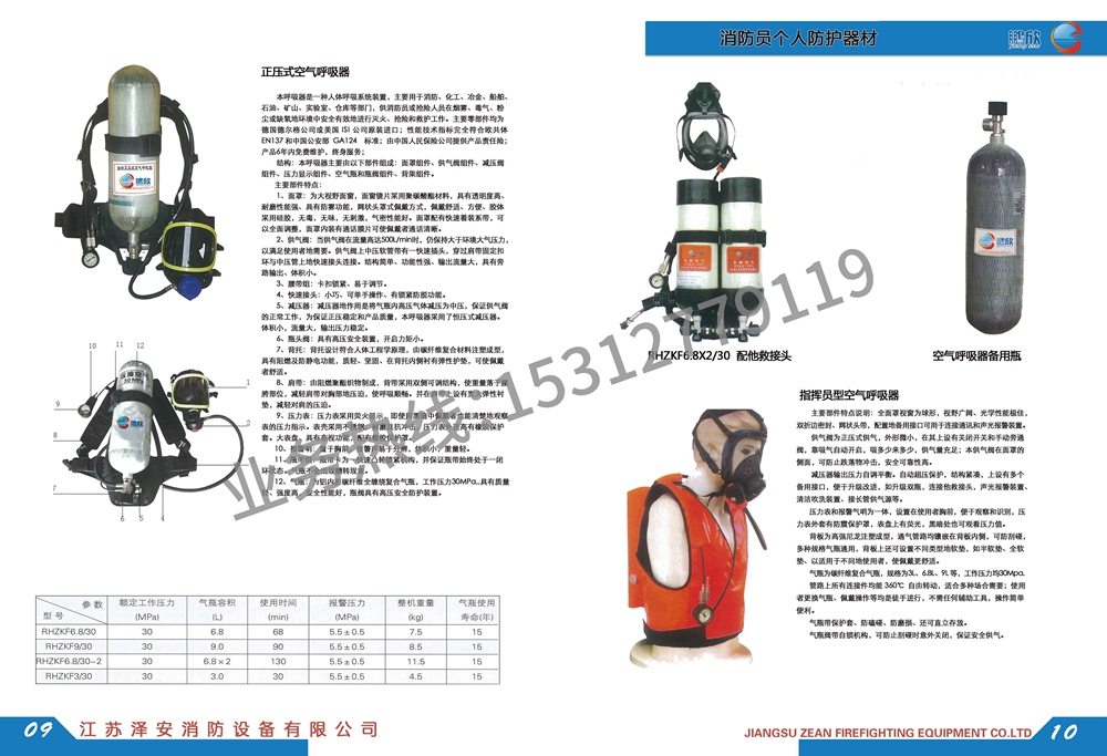 个人防护器系列