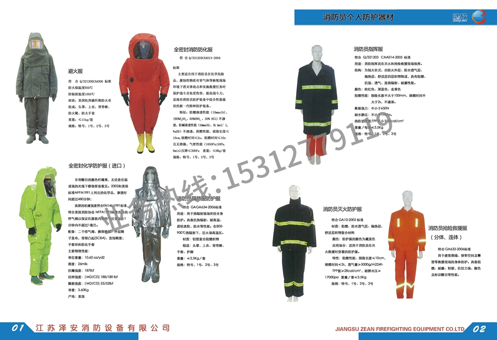 个人防护器系列